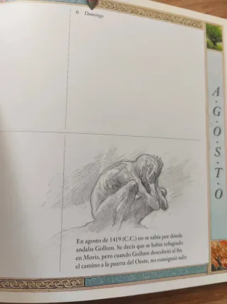 El Diario de Tolkien 1995 por John Howe