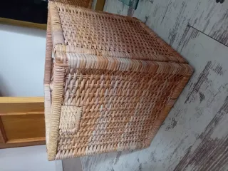 Cestas Mimbre Ikea Beige/Marrón