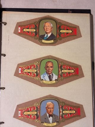 Vitolas de Cigarros Álvaro Colección