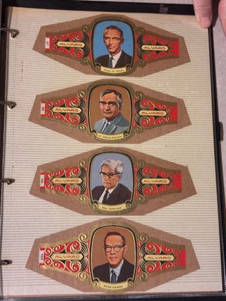Vitolas de Cigarros Álvaro Colección