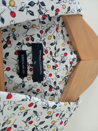 Camisa de hombre estampada