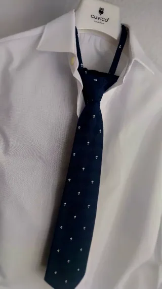 Traje de Comunión Niño Cuvico Azul Nuevo