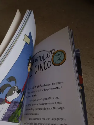 Tim persigue un gato (Los Cinco Historias Corta...