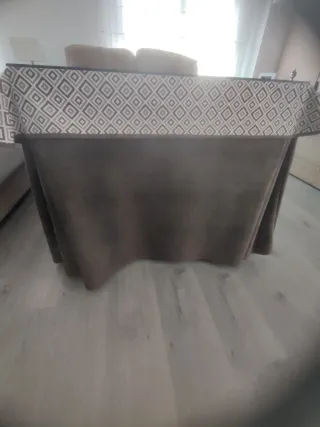 Mesa camilla salón forja