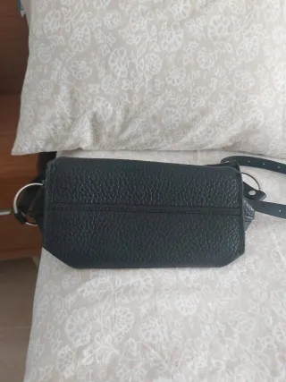 Bolso Bimba y Lola Negro y Plata Original