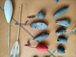 Plomos de pesca variados