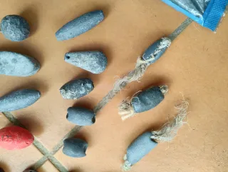 Plomos de pesca variados