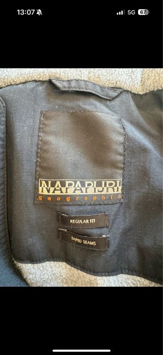 Chaqueta Napapijri Azul con Capucha