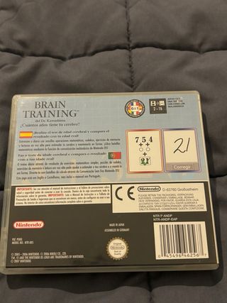 Brain Training Nintendo DS Dr. Kawashima