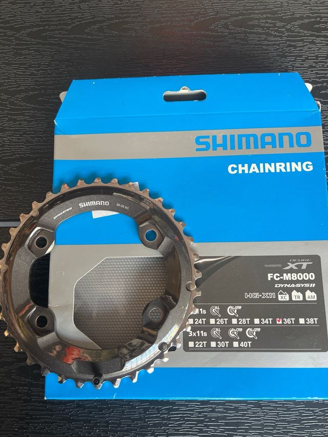 Plato Shimano XT FC-M8000 36T