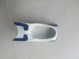 Toro Sargadelos Cerámica Azul y Blanco