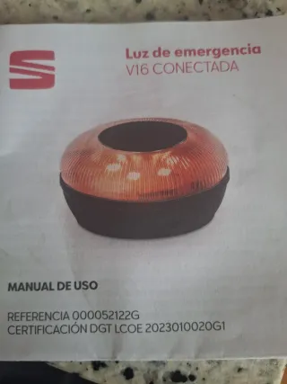 Pack 2 Balizas V16 SEAT Homologadas