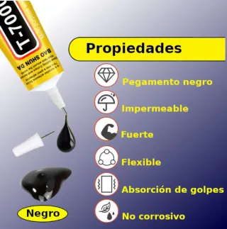 Pegamento T7000 para reparación móvil