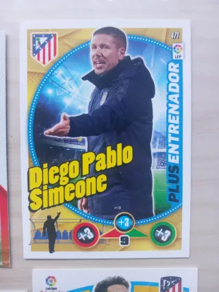 Cromo Diego Simeone Atlético de Madrid