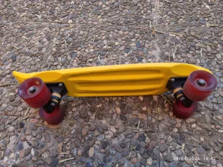 Mini Skate Amarillo Oxelo