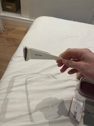 Gafas de sol Miu Miu MU 01YS blancas