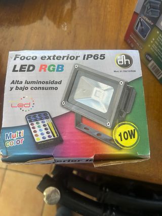 Focos led RGB 10w