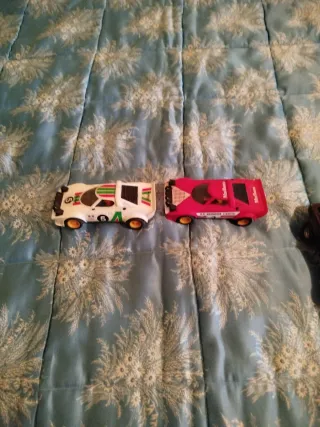 Coches Scalextric Lancia (3 uds)