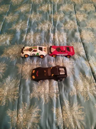 Coches Scalextric Lancia (3 uds)