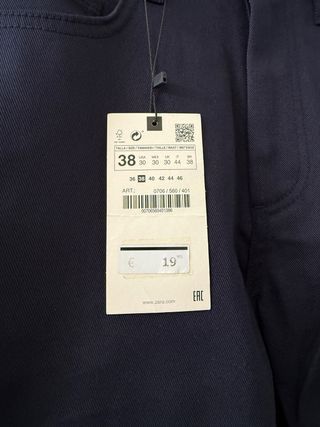 Pack 3 Vaqueros Hombre Zara