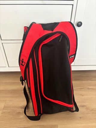 Paletero Pádel Black Crown Negro/Rojo