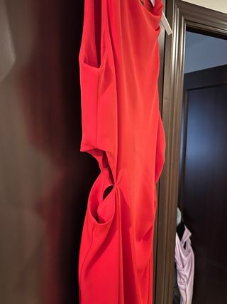 Vestido ZARA Rojo Largo Talla M