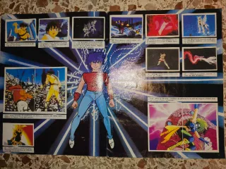 Álbum Los Caballeros del Zodiaco Panini 1986