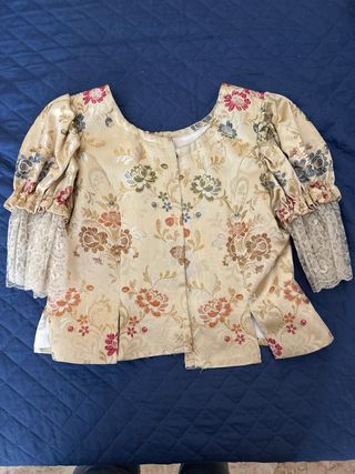 Traje de Fallera Oro Multicolor