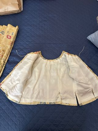 Traje de Fallera Oro Multicolor