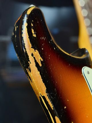 Stratocaster MJT + Allparts Heavy Relic Sunburst