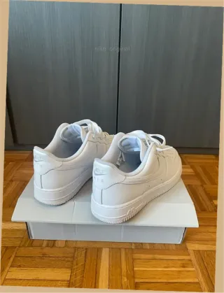 Nike Air Force 1 Talla 38 Blancas