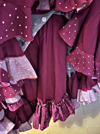 Traje de flamenca seminuevo.