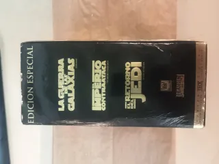 Trilogía Star Wars VHS Edición Especial