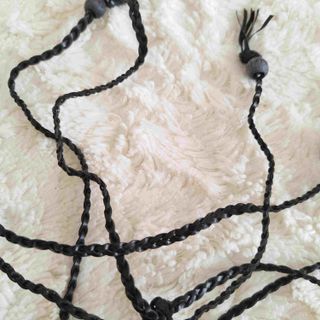 Mono corto de noche negro M