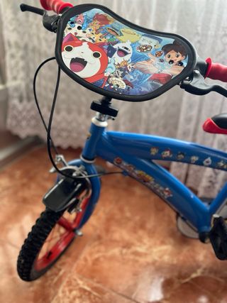 Bicicleta infantil azul