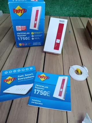 Fritz! WLAN 1750E Repetidor Wifi