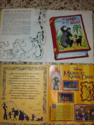 Lote 4 Álbumes Disney Panini