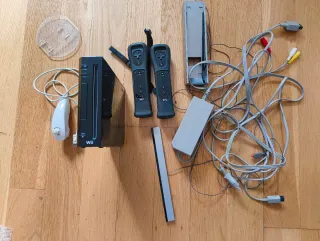 Nintendo Wii Negra + Juegos