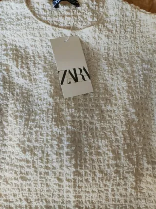 Maglia Zara donna bianca