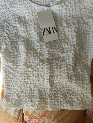 Maglia Zara donna bianca
