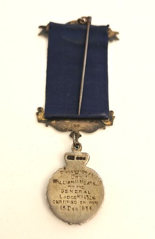 Medalla Masónica Plata Primo