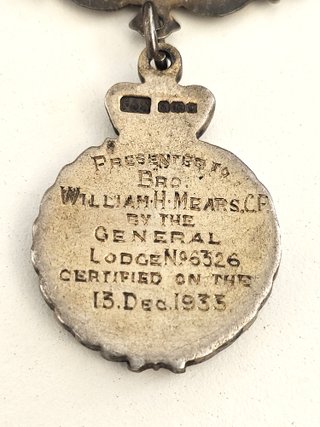 Medalla Masónica Plata Primo