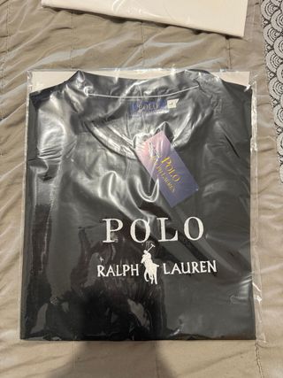 Polo Ralph Lauren Camiseta Negra Talla L