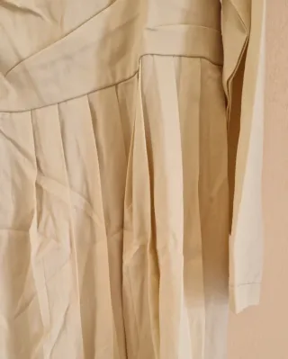 Vestito donna elegante beige