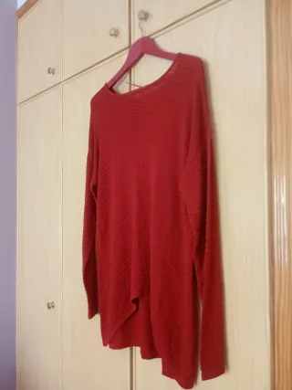 Jersey color teja punto fino