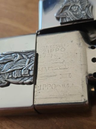Zippo Barrett Smythe Indian Originale