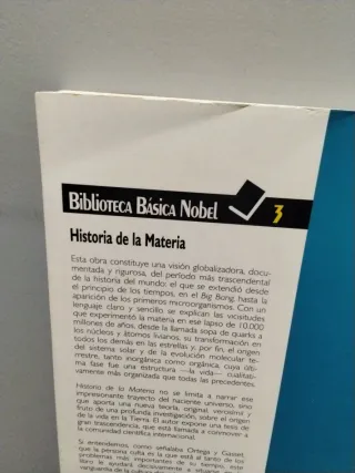 Historia de la Materia