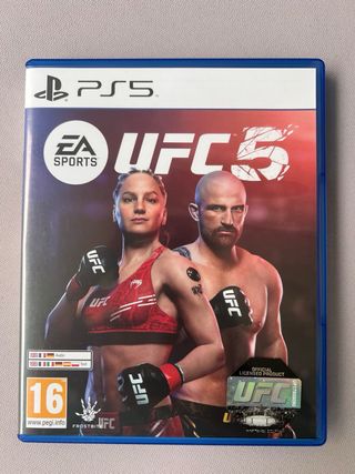 Juego UFC 5 PS5 + REGALO (Caja Figuras UFC)