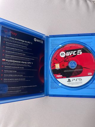 Juego UFC 5 PS5 + REGALO (Caja Figuras UFC)