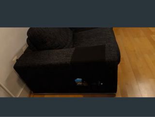 Sofá Chaise Longue Negro